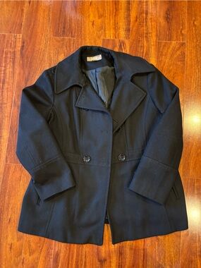 Michael Kors Black Pea Coat